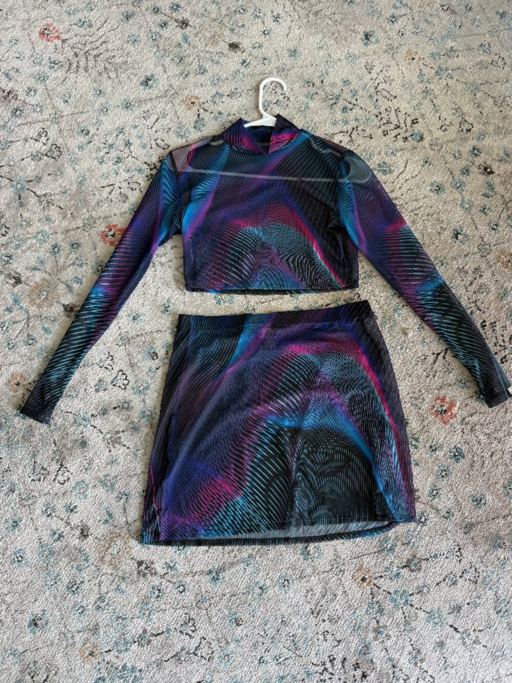 Badinka Synth Wave Mesh Rave Set - Picture 2 of 5
